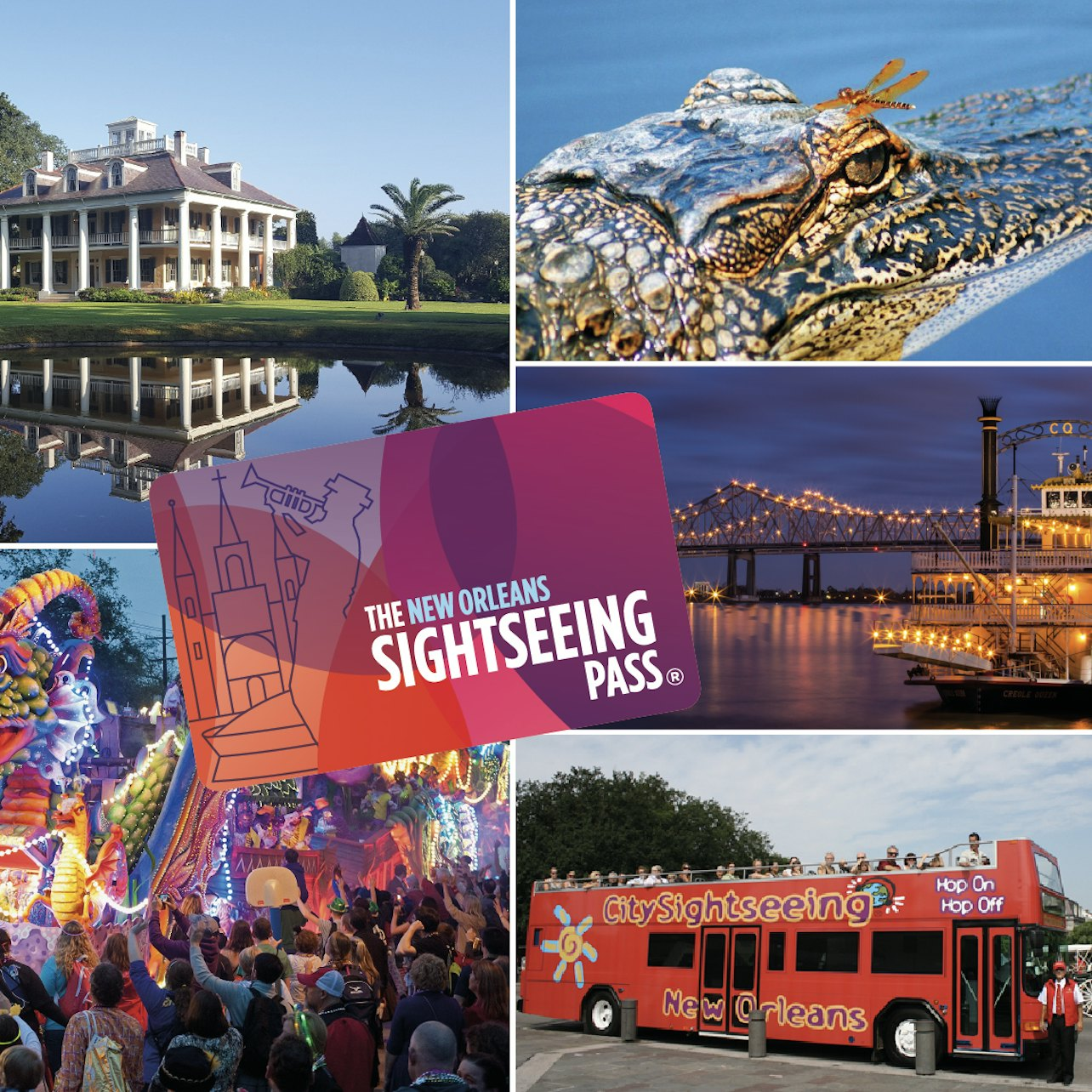 The New Orleans Sightseeing Flex Pass: Choice of 2 - 6 Attractions - Photo 1 of 13